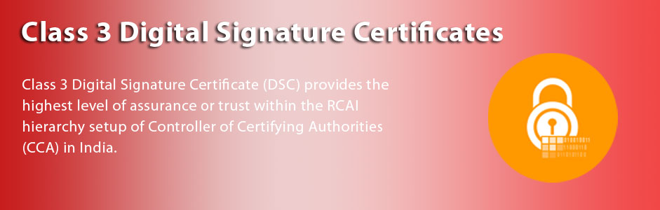 Class 3 Digital Signature