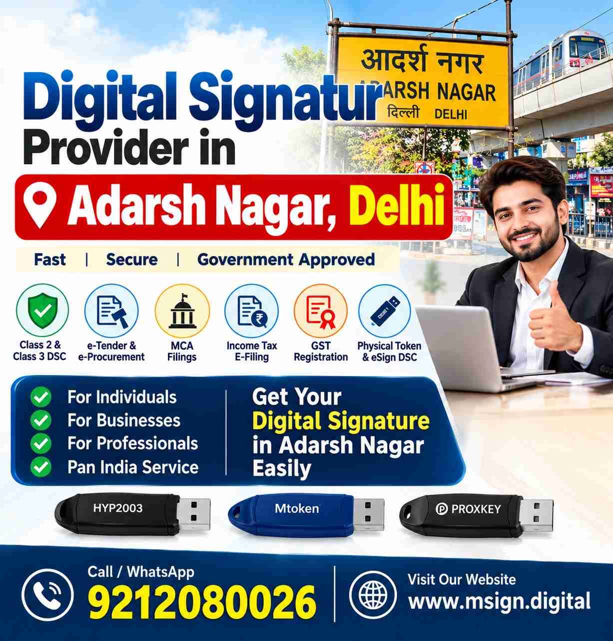 Modern commercial buildings representing business services in Delhi