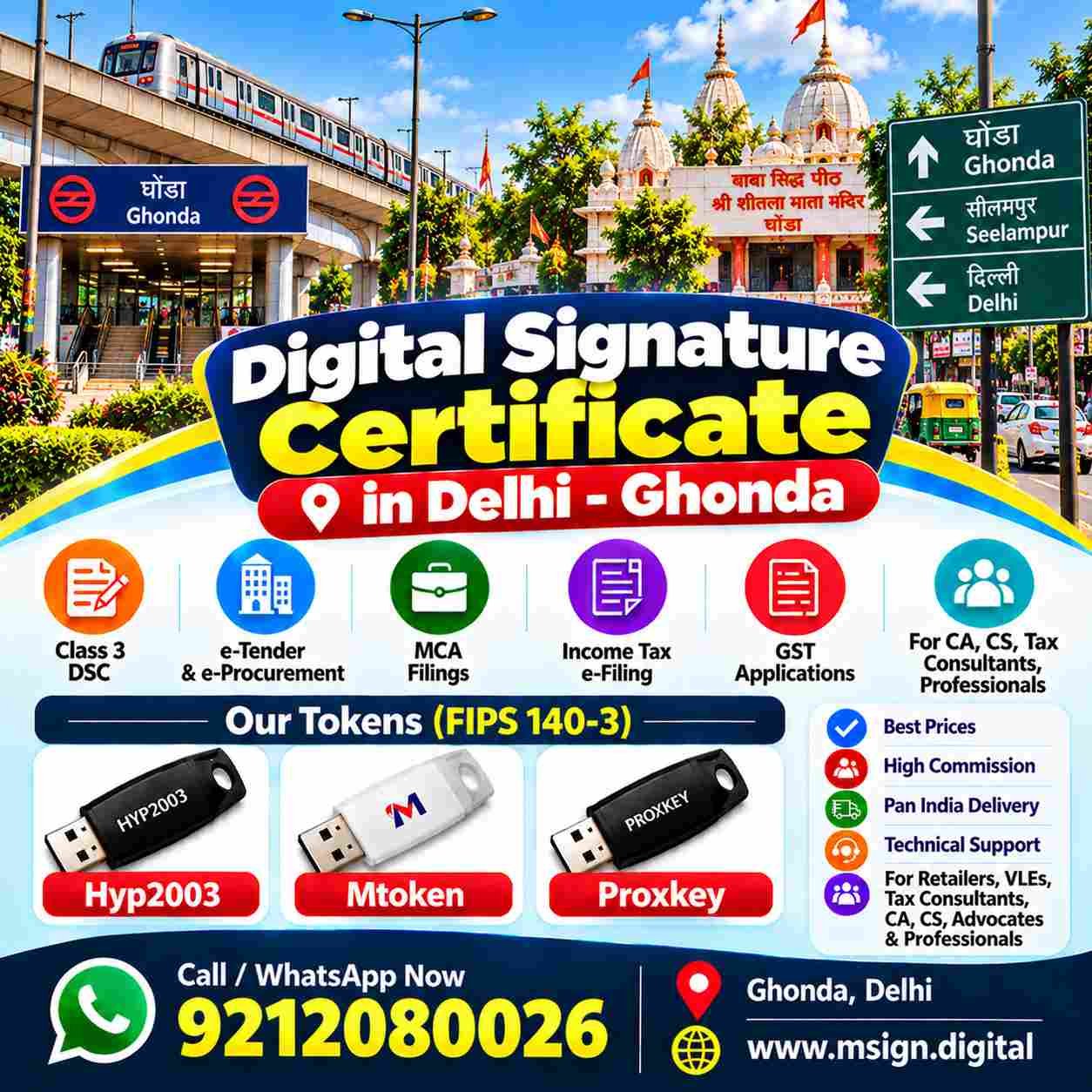 Modern commercial buildings representing business services in Delhi
