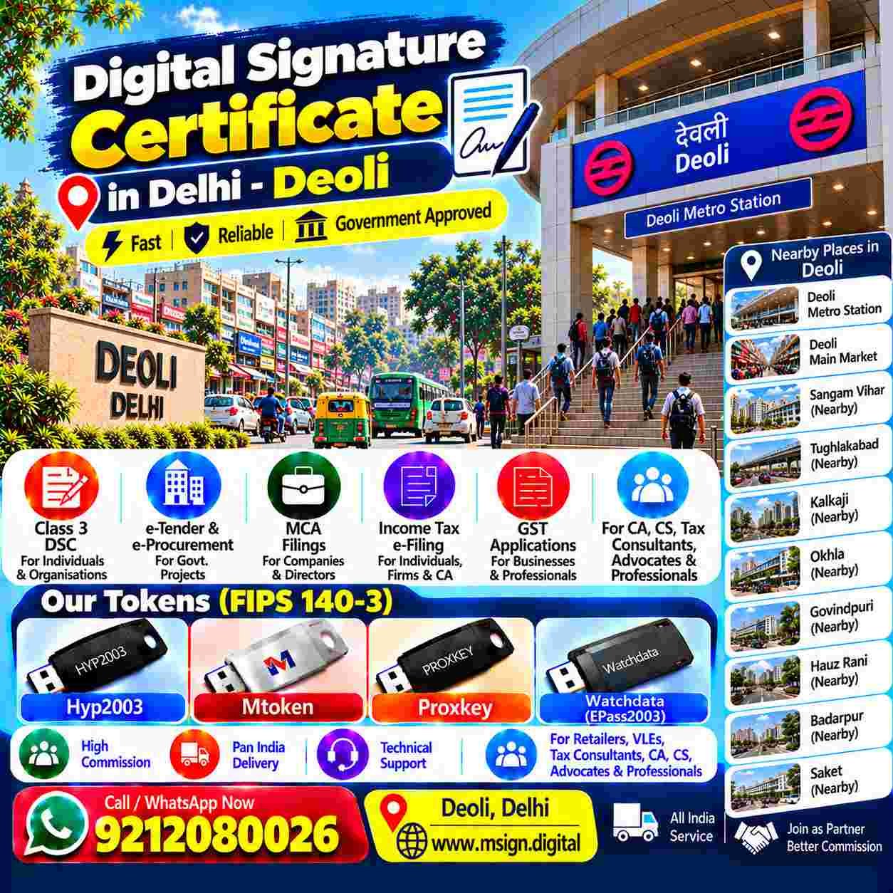 Modern commercial buildings representing business services in Delhi