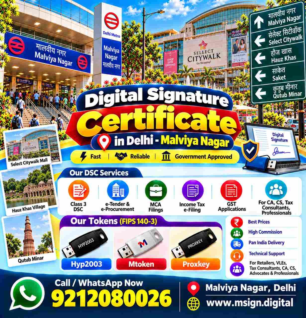 Modern commercial buildings representing business services in Delhi