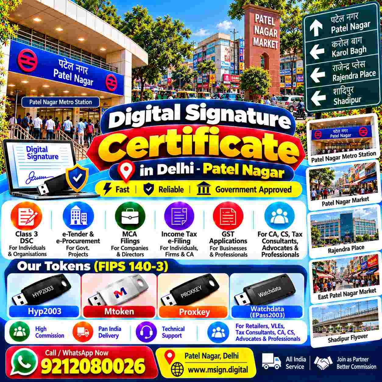 Modern commercial buildings representing business services in Delhi