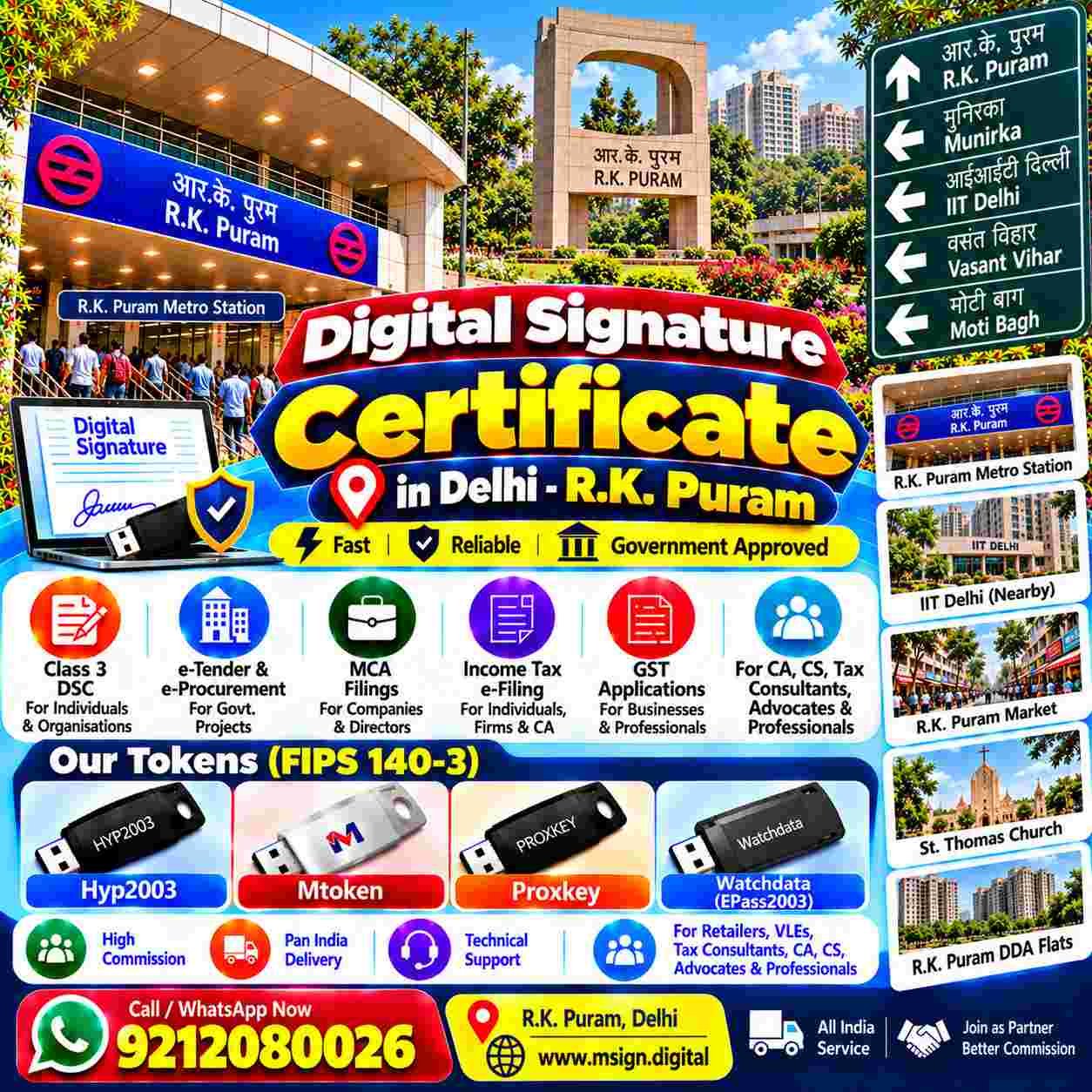 Modern commercial buildings representing business services in Delhi
