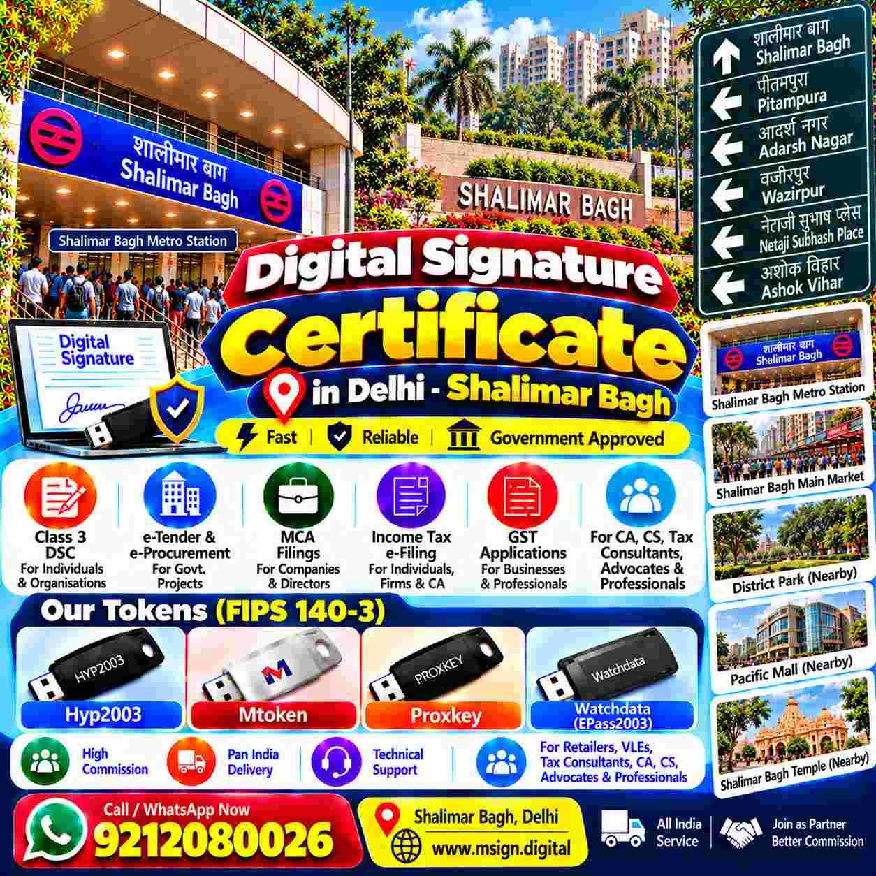 Modern commercial buildings representing business services in Delhi