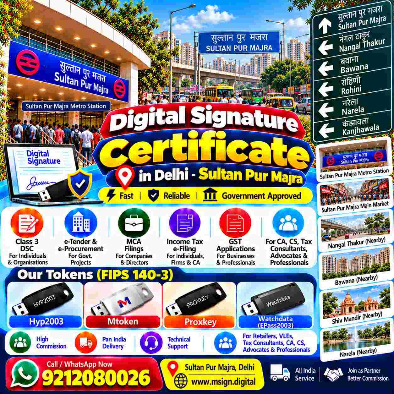 Modern commercial buildings representing business services in Delhi