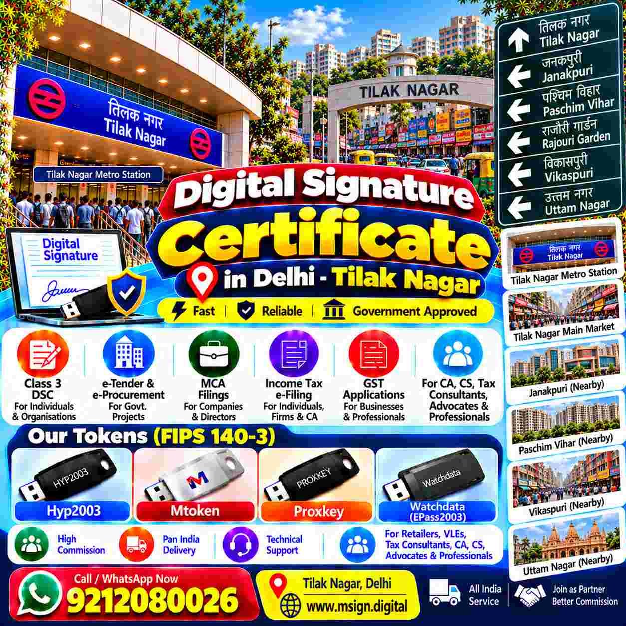 Modern commercial buildings representing business services in Delhi