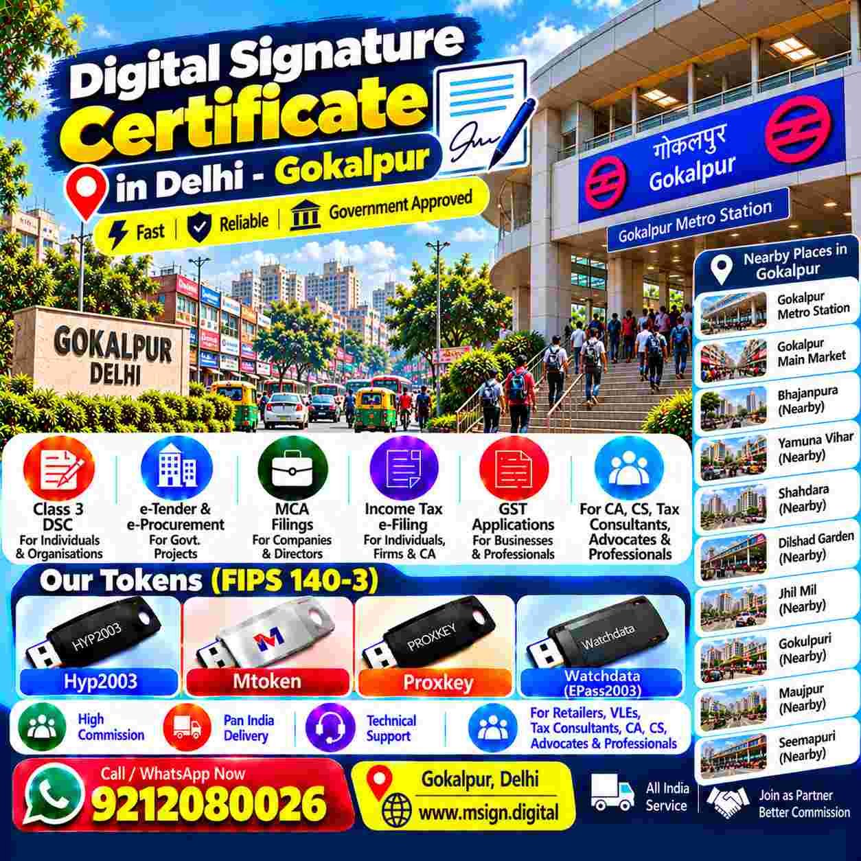 Modern commercial buildings representing business services in Delhi