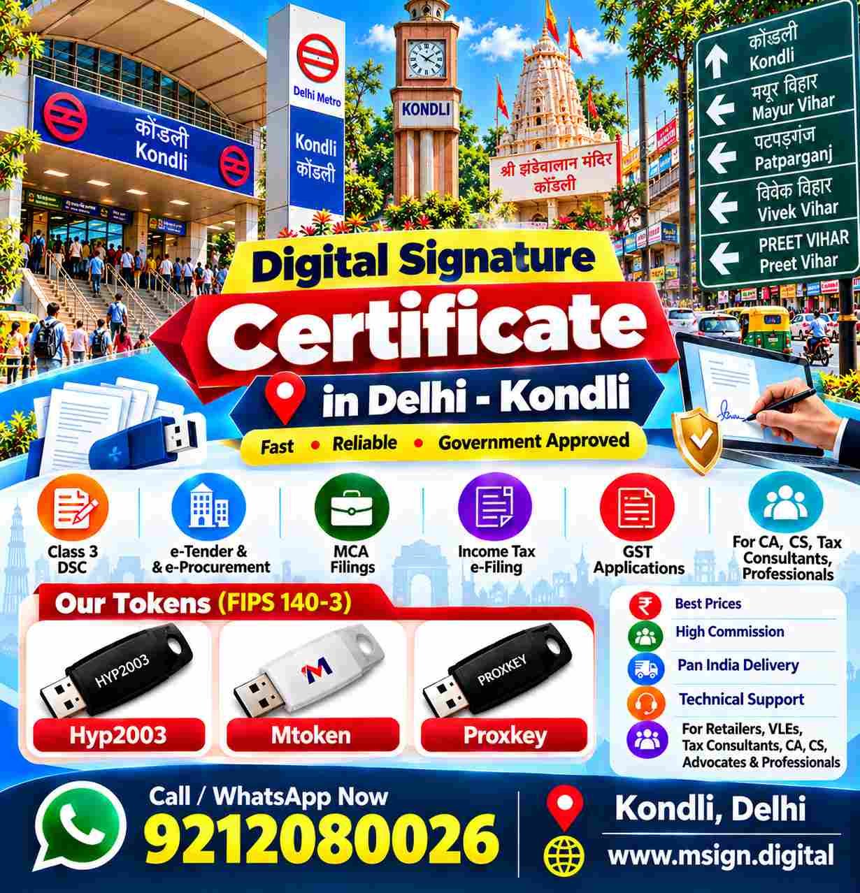 Modern commercial buildings representing business services in Delhi