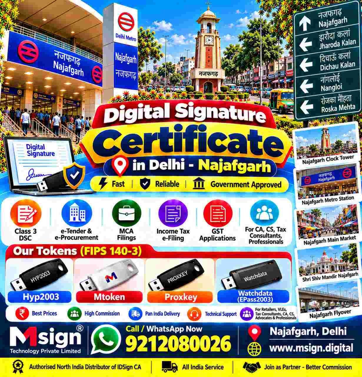 Modern commercial buildings representing business services in Delhi