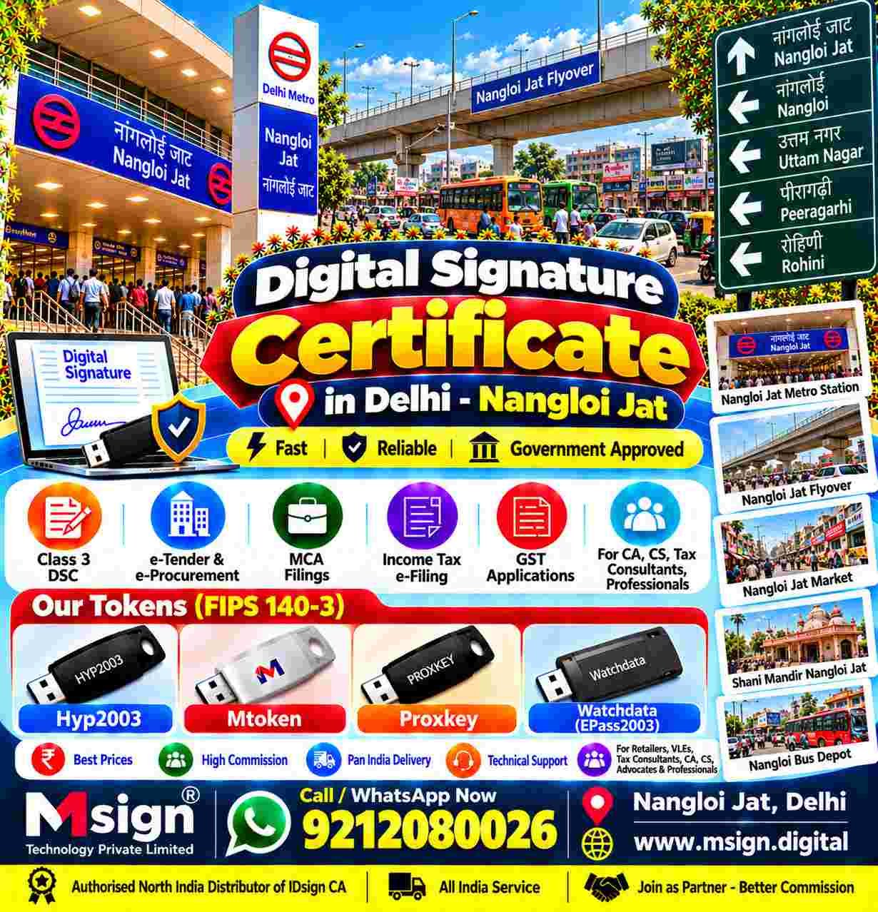Modern commercial buildings representing business services in Delhi
