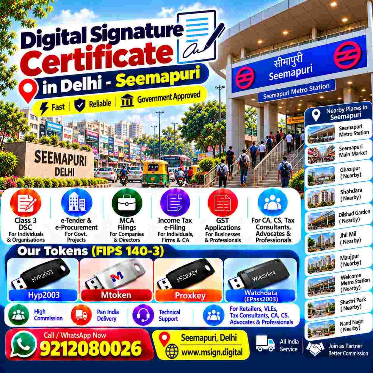 Modern commercial buildings representing business services in Delhi