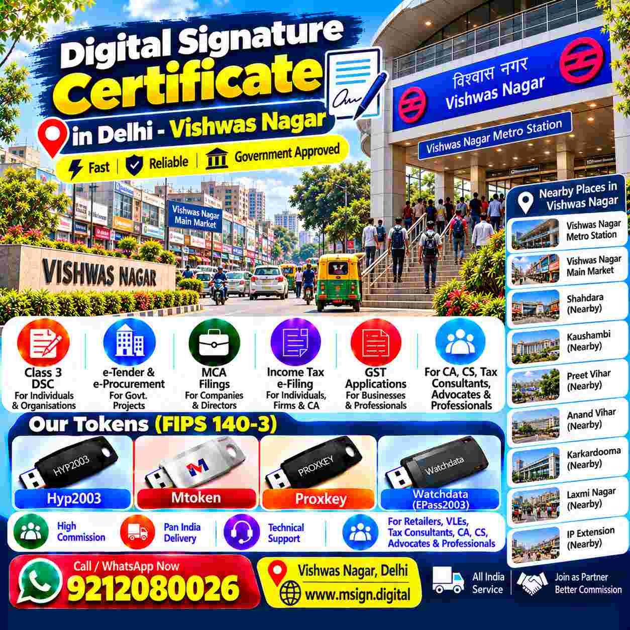 Modern commercial buildings representing business services in Delhi